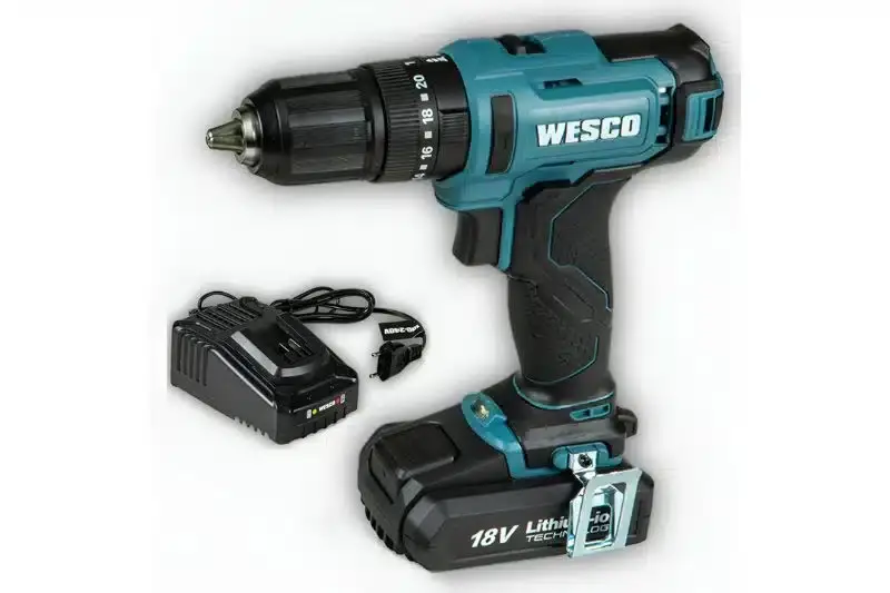 Furadeira e Parafusadeira de Impacto Wesco 18V WS2390
